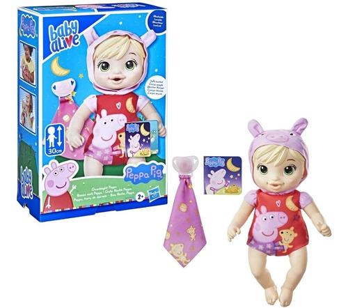 Boneca Baby Alive Boa Noite Peppa Pig Roupa De Dormir Loira - Alfabay -  Cubo Mágico - Quebra Cabeças - A loja de Profissionais e Colecionadores!