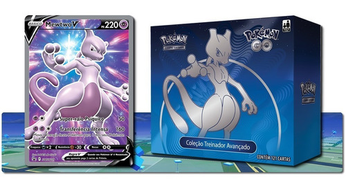 Carta Pokemon Mewtwo V-Astro Português Card Original Copag Pokémon Go