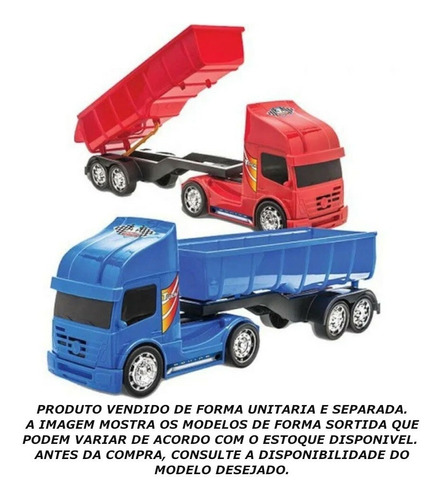 Caminhão Caçamba Bi-truck da Usual Brinquedos !!! 