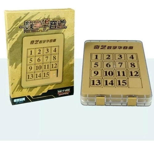 Qiyi número sliding klotski jogo magnético n-quebra-cabeça
