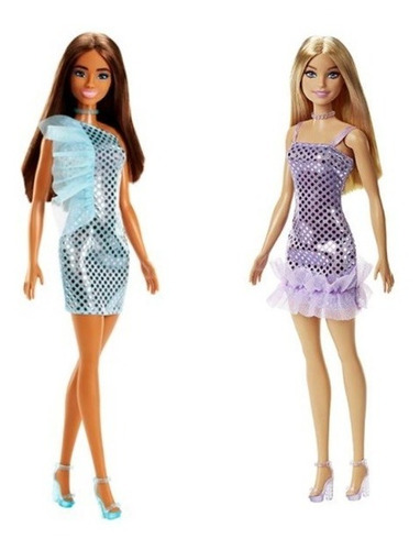 Kit Boneca Barbie Moda Praia + 5 Roupas E Acessórios Mattel