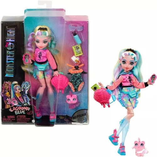 Boneca Monster High Lagoona Da Moda + Pet Magico Ed 2023 - Alfabay - Cubo  Mágico - Quebra Cabeças - A loja de Profissionais e Colecionadores!