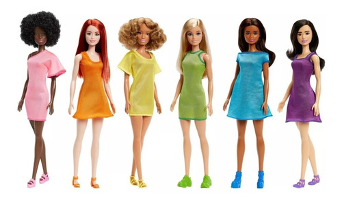 Kit 6 Roupas Da Barbie