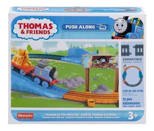 Trem Motorizado - Thomas E Seus Amigos - Fisher Price - Mattel