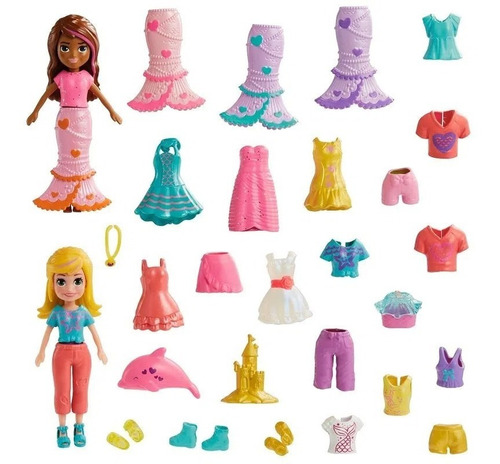 Polly Pocket - Mundo Surpresa Sereias, POLLY POCKET