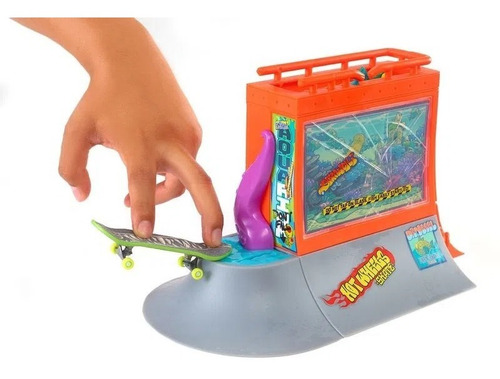 Skate de Dedo Hot wheels Profissional Tenis Fingerboard