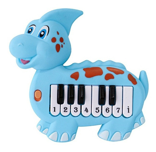 Teclado Pianinho Infantil Musical De Dinossauro Azul - Alfabay - Cubo  Mágico - Quebra Cabeças - A loja de Profissionais e Colecionadores!