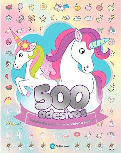 Livro Princesa 500 Adesivos Mais Atividades e Desenhos para Colorir