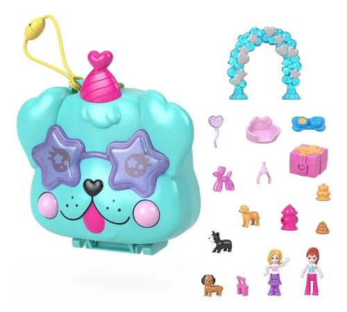 Polly Pocket Conjunto de Brinquedo Aniversário de Bichinhos : :  Brinquedos e Jogos