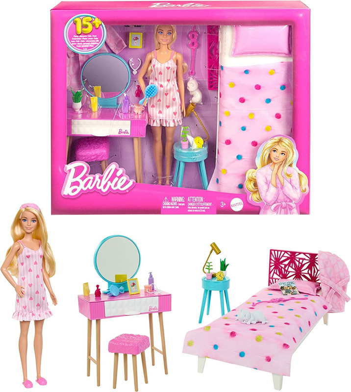 Desenho Pintar Rotina da Barbie para Crianças, Desenhos