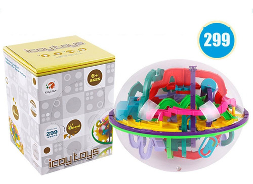 Quebra-cabeça De Inteligência Infantil, Quebra-cabeça De Labirinto  Tridimensional Para Crianças, Jogos De Bola De