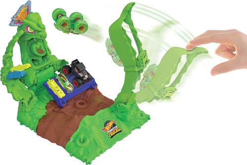 Pista De Corrida - Hot Wheels - Monster Trucks - Arena De