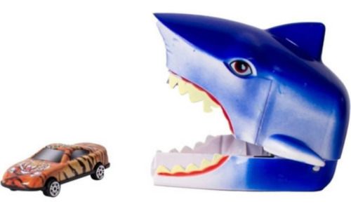 Jogo Quebra - Cabeça Educativo Tubarão Shark 24 Peças Montar