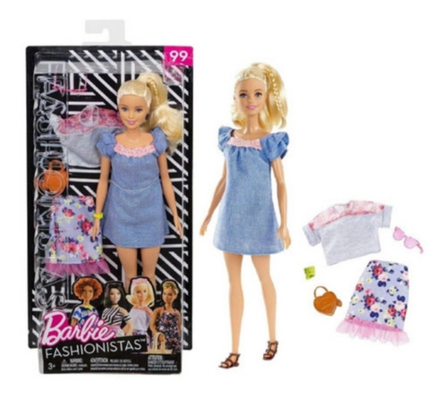 Barbie - Roupa e Complementos Fashionista (vários modelos), Roupa