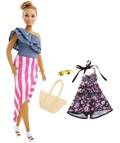 Boneca Barbie Fashionistas Morena C 2 Roupas E Acessórios, roupas da barbie  para comprar - thirstymag.com