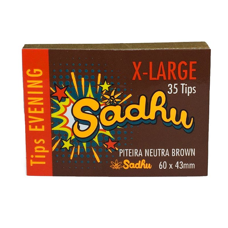 Piteira Extra Large Brown Sadhu - Tabacaria MOLOTOV