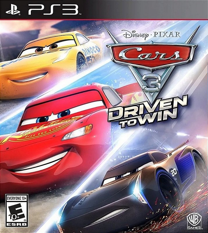 Disney Pixar Carros 3 Correndo para Vencer Ps3 Digital - WR Games