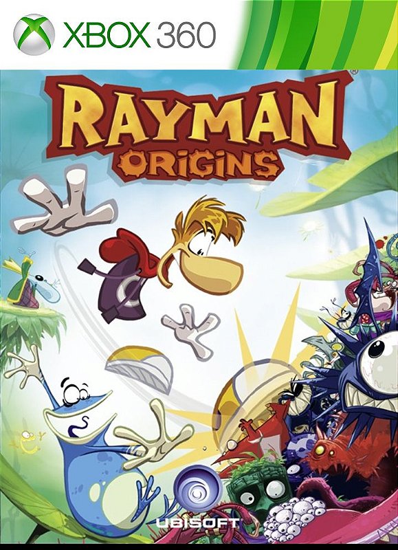 Rayman Origins + Rayman Legends Mídia Digital Xbox 360 - Jogos