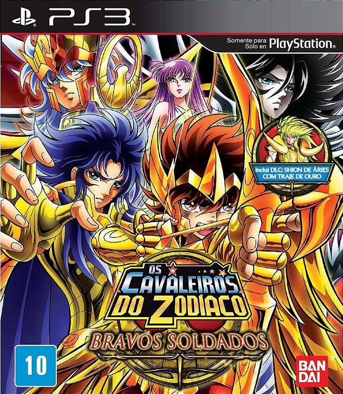 Cavaleiros Do Zodíaco Alma de Soldados Midia Digital Ps3 - WR Games Os  melhores jogos estão aqui!!!!