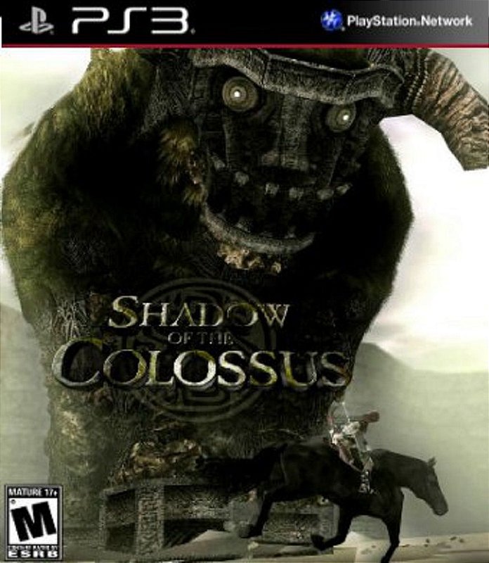 Shadow of the Colossus PS2 Front cover