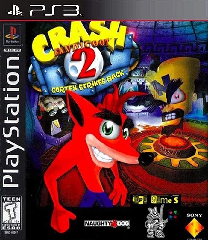 Crash Bandicoot 1 Classico Ps1 Jogos Ps3 PSN Digital Playstation 3