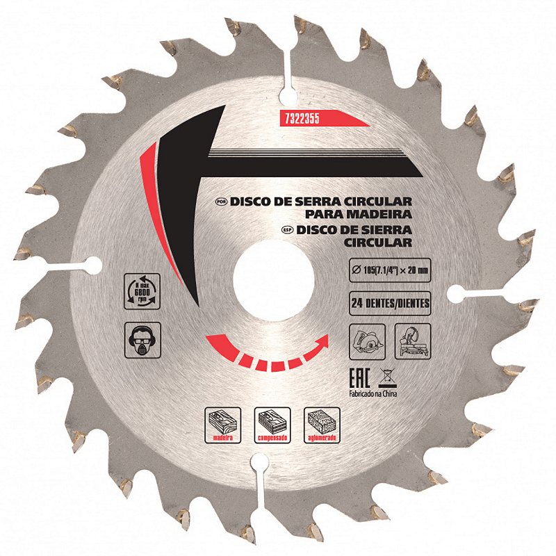 DISCO CIRCULAR WIDEA 185 (7.1/4