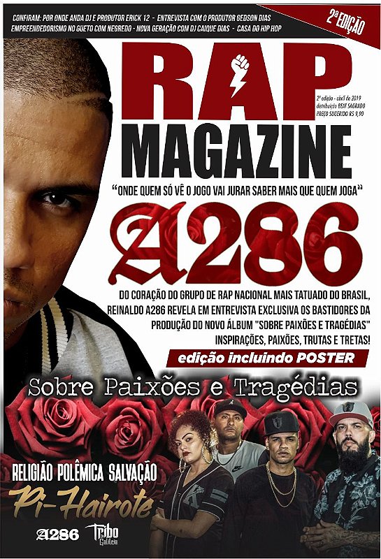 Revista Rap Magazine 2° Edição Entrevista exclusiva com Reinaldo