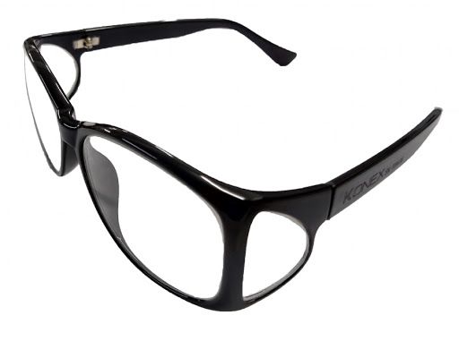 Óculos de Proteção Plumbífer 0.75mmpb / 0,50mmPb Preto KON025 - KONEX