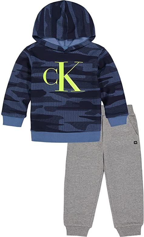 Conjunto em Moletom Kids Calvin Klein - LOB BABY KIDS ARTIGOS INFANTIS