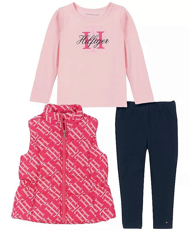 TOMMY HILFIGER clothing set Pink for girls