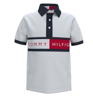 Camisa Gola Polo Bebe Tommy Hilfiger - LOB BABY KIDS ARTIGOS INFANTIS