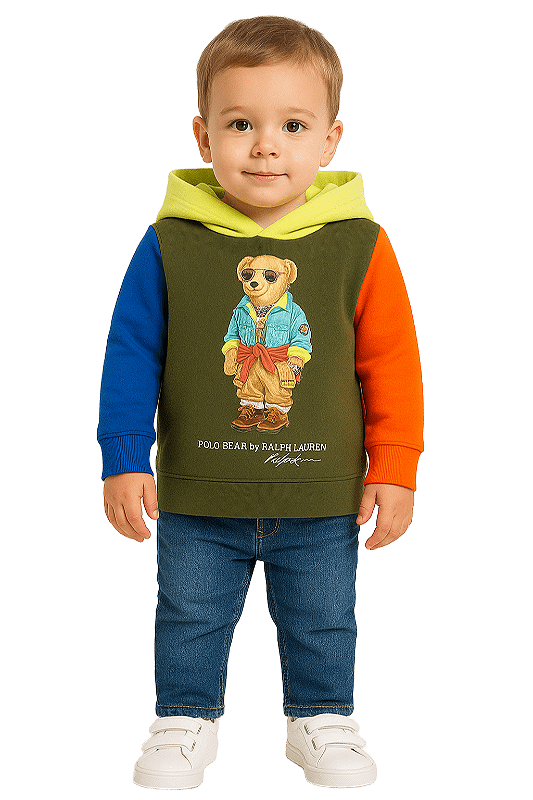 Moletom Infantil Polo Bear Polo Ralph Lauren LOB BABY KIDS