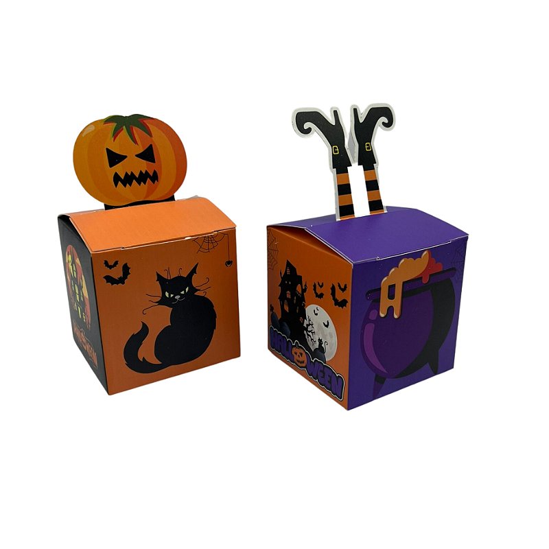 Caixa Surpresa Halloween 06 Unidades Jm Festas Artigos Decorativos Caixa Surpresa Halloween 06 Unidades Jm Festas Artigos Decorativos