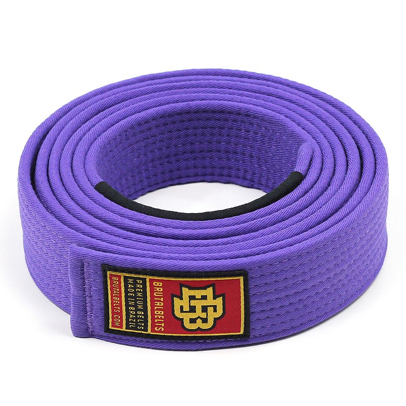 Faixa Jiu-Jitsu Roxa (Ponta / Tarja Preta)