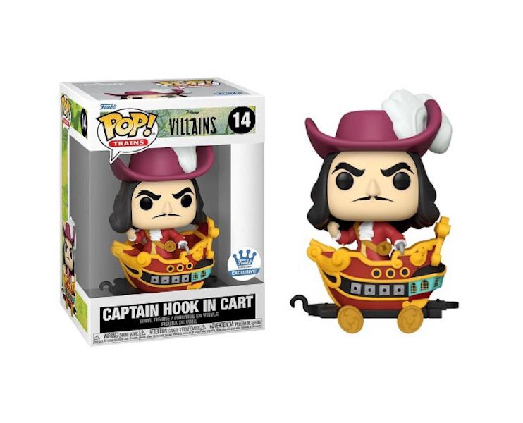 Funko POP! Disney Hook & Tick Tock Vinyl Figure (Movie Moments, Disney  Treasures Villain Box) 