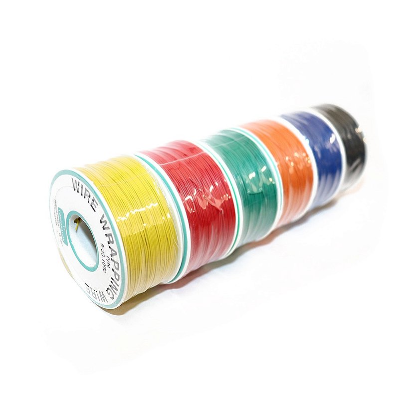 VBESTLIFE Wickeldraht Bunt – 250 M, 30 AWG, 8-adrig, Perfekt Für Elektronik-Prototypen & Löten