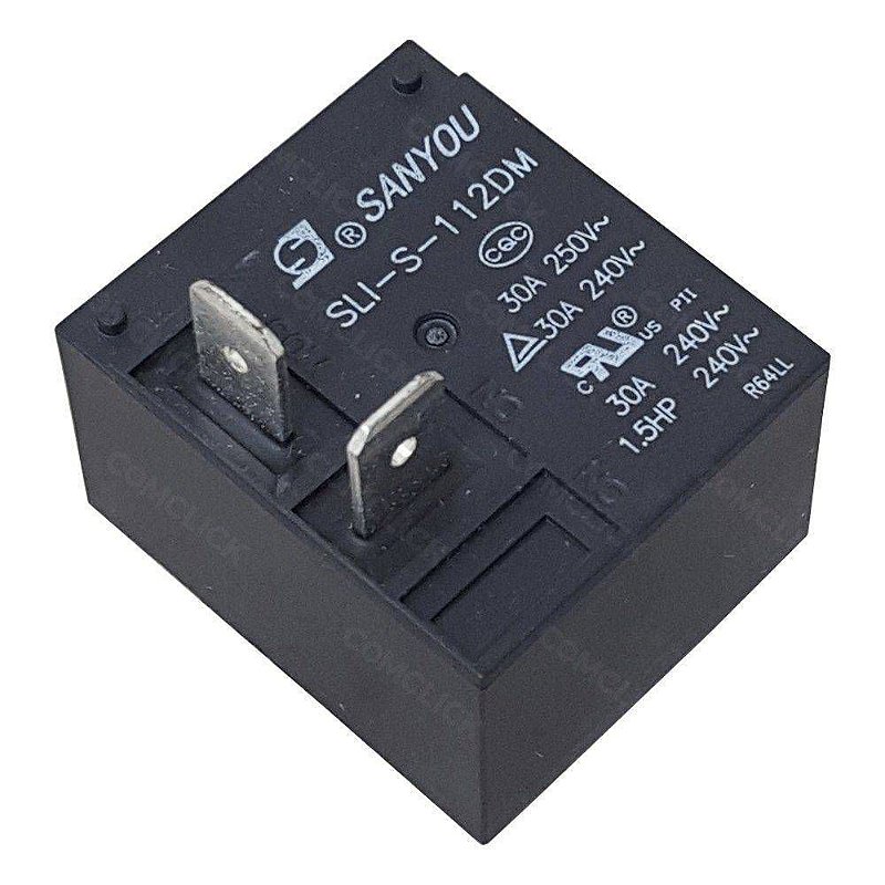 Relè Di Potenza SLC-S-112DMK-F-30 - 30A 250V - SPST - Connessione Rapida