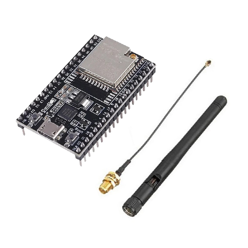 Módulo ESP32 WROOM-32U IPEX com Antena e Cabo Pigtail - USB Tipo C