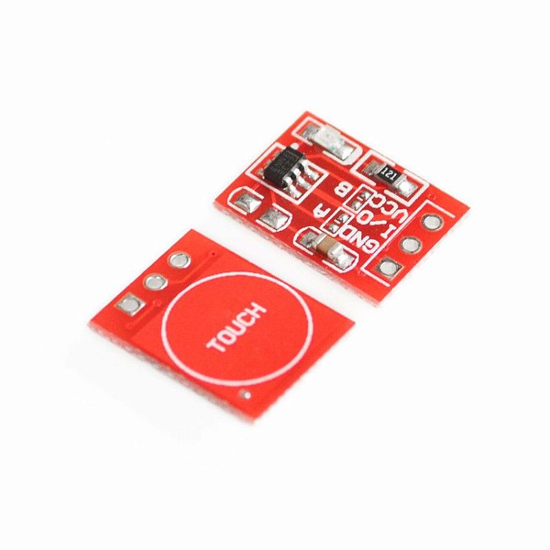 Módulo Sensor Touch Capacitivo TTP223B Vermelho | 06x sem juros e