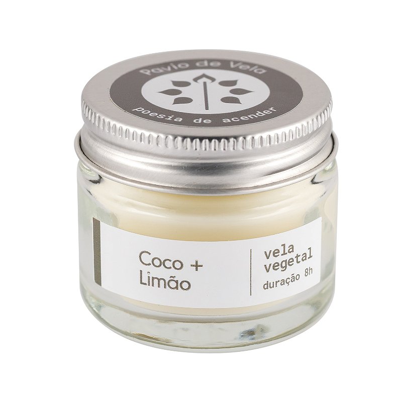 Mini Vela Coco + Limão | Gourmand