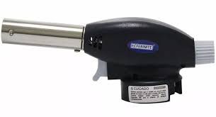 Maçarico Culinário A Gas Com Acendedor Automático e regulador Gourmet