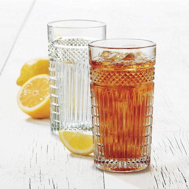 Copo Long Drink Radiant 470 ml - Vidro Temperado - Libbey