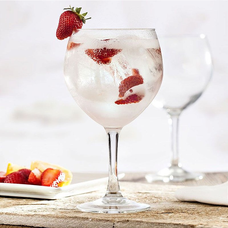 Taca Gin Havana Cocktail Vidro Temperado 620 ml Cx C/ 6 Unidades -Vicrila