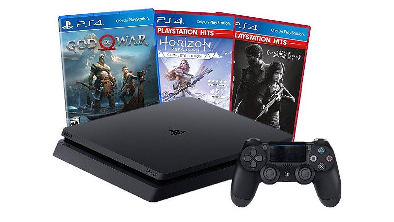 Playstation 4 Slim com 3 jogos grátis - Videogames - Menino Jesus, Santa  Maria 1244029153