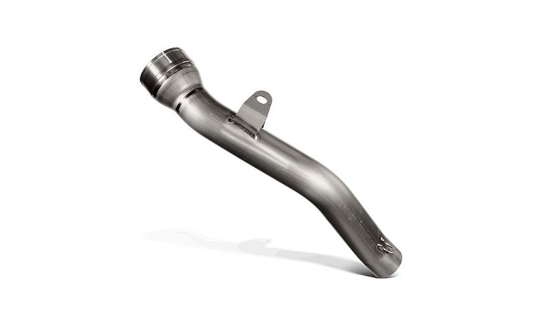 Link pipe Akrapovic em titanio para Kawasaki ZX10 R ano 2021 em