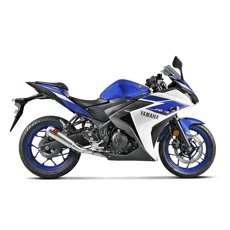 Escapamento Racing Line Akrapovic em Inox para Yamaha R3/MT03 (2015 ...