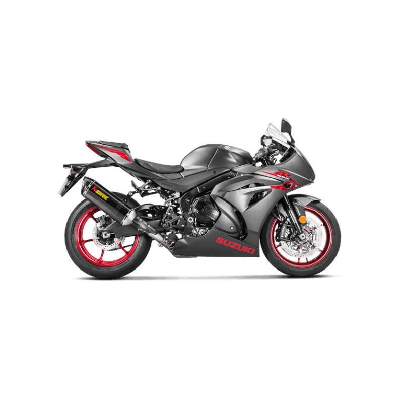 Ponteira Akrapovic em carbono para Suzuki GSX R 1000 ano 2017 em