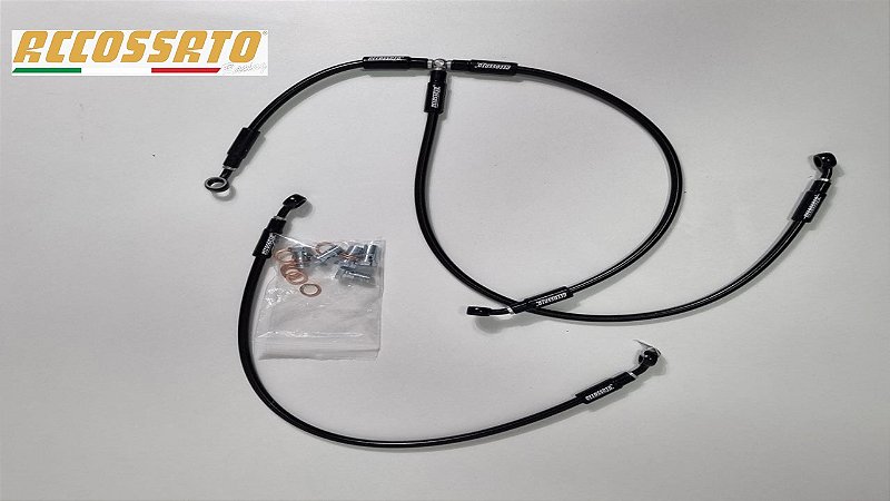 Comfort ブレザー　Deuxieme Classe Kit Aeroquip Accossato Diant e Tras Preto/ ''S'' Kawasaki ZX10 R S