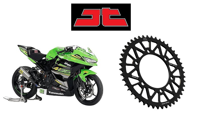 Coroa de alumínio JT Sprockets Kawasaki Ninja 400 - Modena