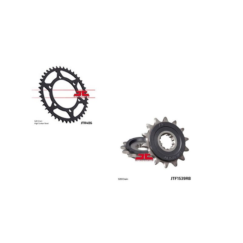 その他 JT07-90 Coroa e Pinhão JT Sprockets Kawasaki Eliminator 500 25~ - Modena